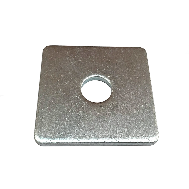 Galvanized Square Washer Carbon Steel Square Spacers