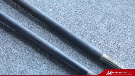 China Fastener Carbon Steel Zinc Plated Plain Black Stainless Steel Square Head Bolts and Nuts Big Bolt with Customized Size Hot Forged Bolt